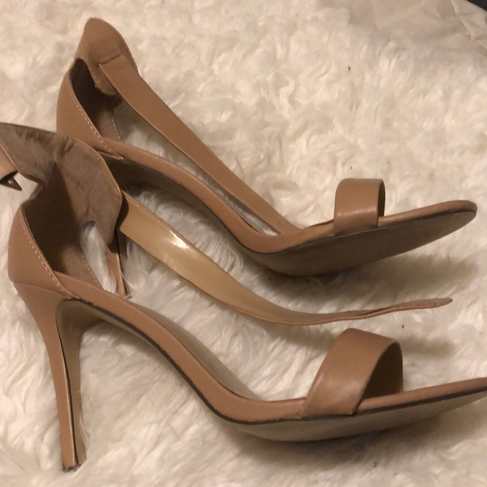 Nude Strappy Heels